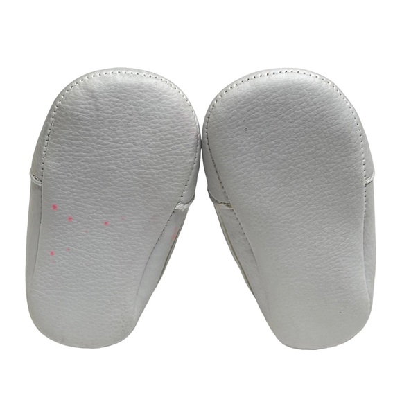 new Bento Bebe De Grife ★ Gold Star Newborn Baby Booties Sneaker ★ Metallic Gold - Picture 11 of 16